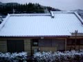 積雪in都城（我が家 南側） 2010.12.31 AM7:30 