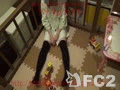 オムツ娘を拘束電マ責め